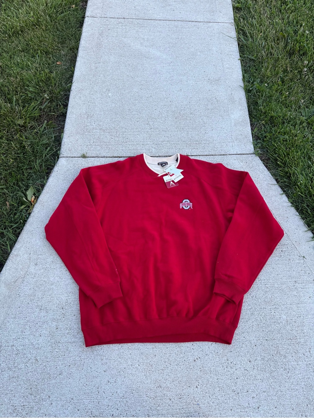 NWT Vintage Antigua Ohio State Crewneck